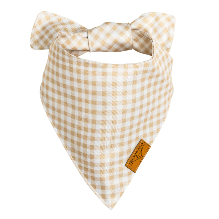Mini Gingham Sand